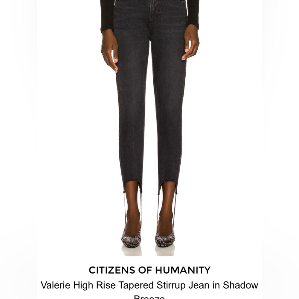 Citizens of humanity Valerie high rise stirrup jeans size 25